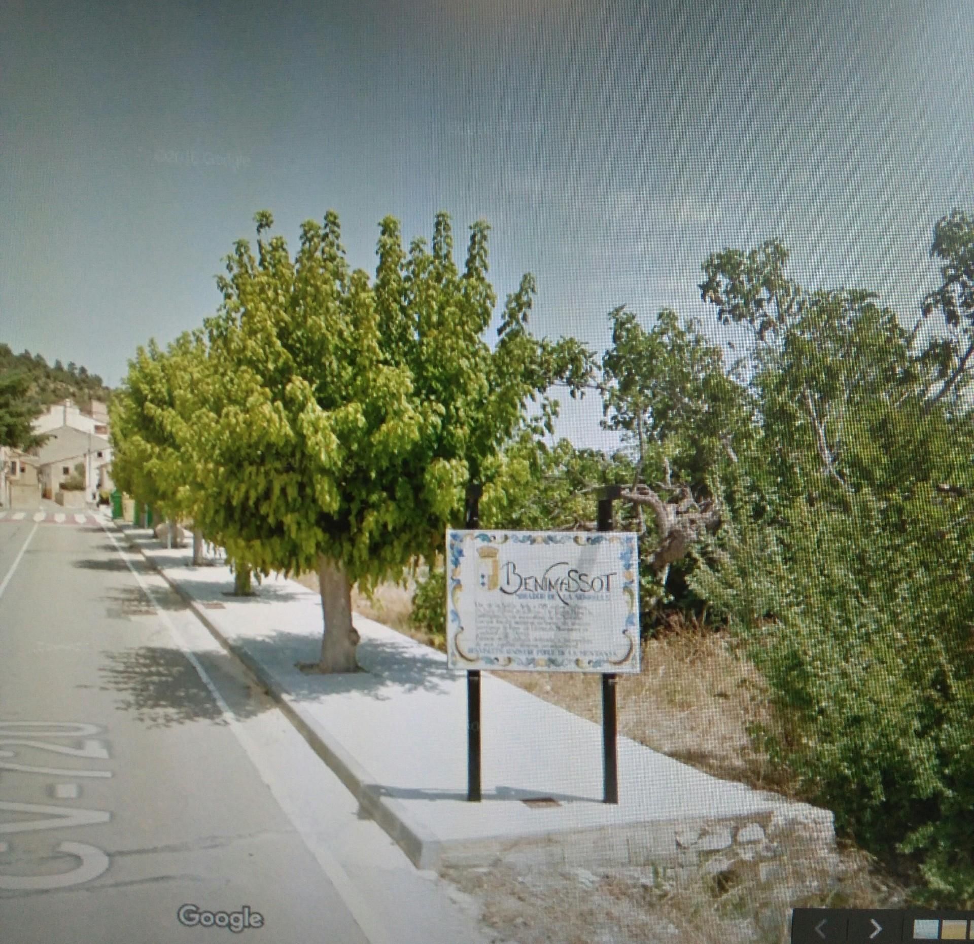 Vista exterior de Urbanitzable en venda en Benimassot