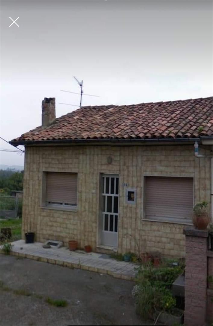 Exterior view of Single-family semi-detached for sale in Oviedo 