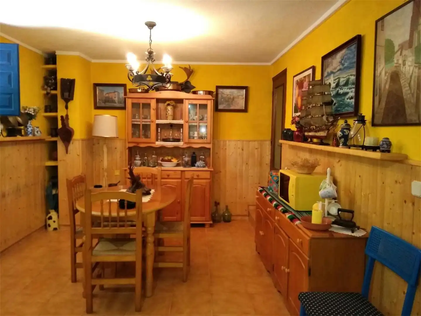 Comedor de Casa o chalet en venta en Sotés con Jardín privado, Horno y Lavadora