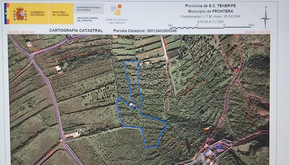 Foto 1 de Terreno en venta en Frontera, Santa Cruz de Tenerife