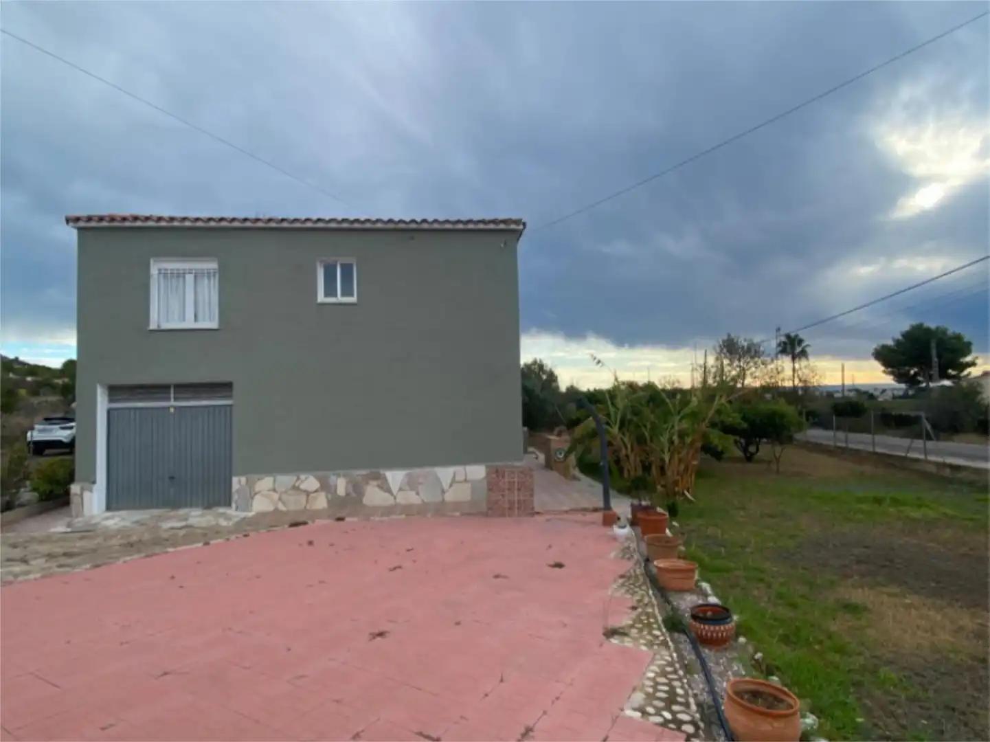 Vista exterior de Casa o xalet en venda en Alcalà de Xivert amb Aire condicionat, Terrassa i Piscina