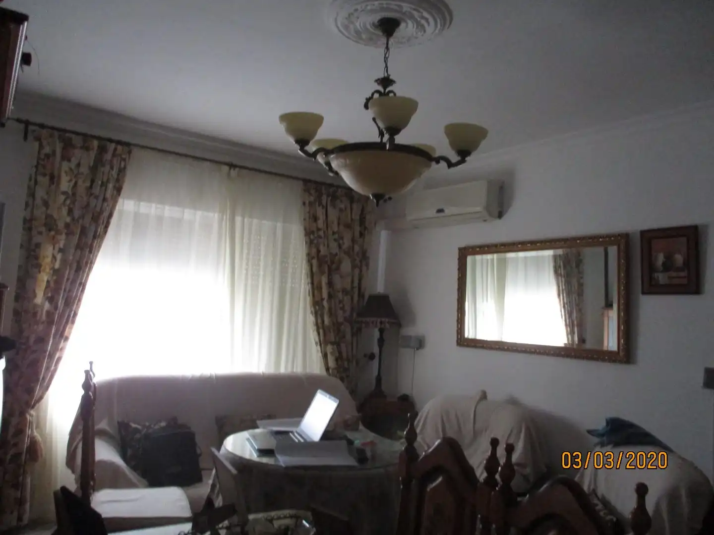Piso en venta en Calle Santa Ana, 1, Monesterio Sala de estar de Piso en venta en Monesterio con Aire acondicionado, Calefacción y Terraza
