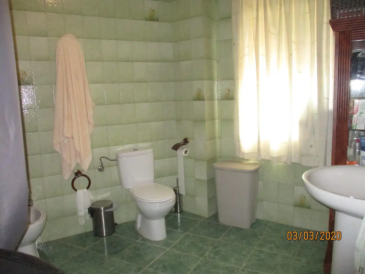 Piso en venta en Calle Santa Ana, 1, Monesterio Baño de Piso en venta en Monesterio con Aire acondicionado, Calefacción y Terraza