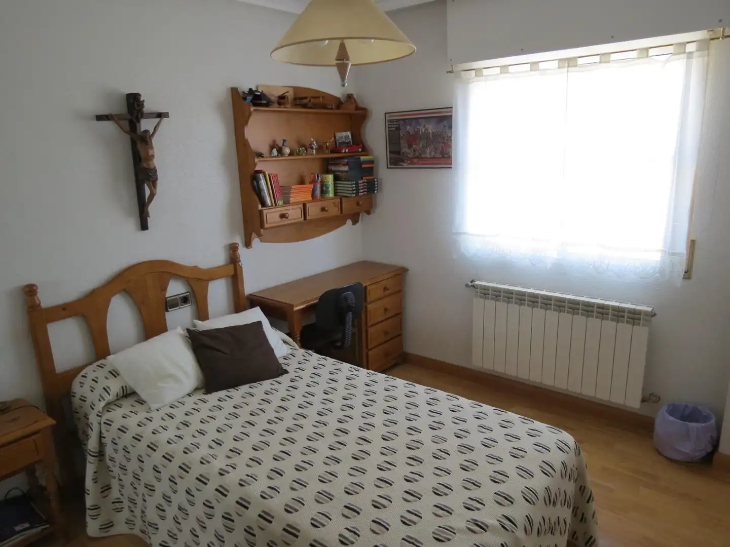 Bedroom of Flat for sale in Villaralbo  with Heating, Private garden and Parquet flooring