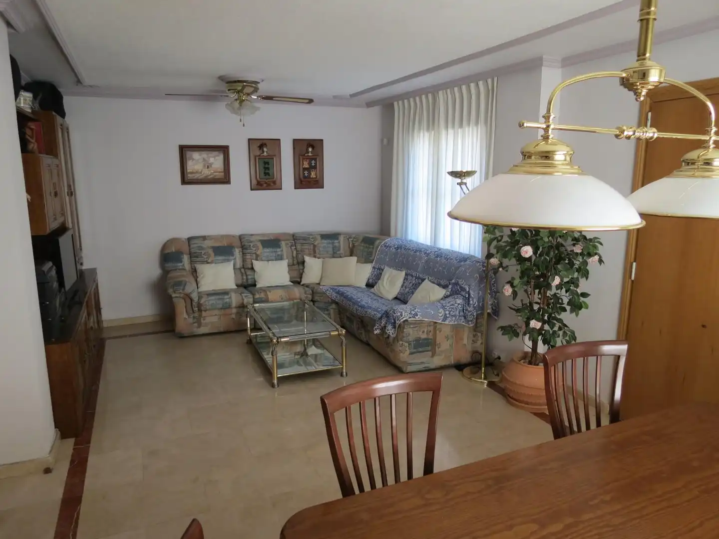 Living room of Flat for sale in Villaralbo  with Heating, Private garden and Parquet flooring