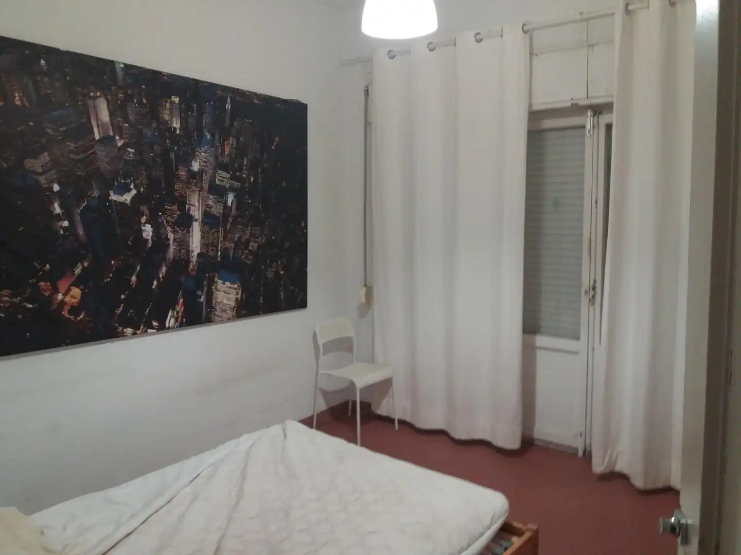 Zimmer in Plaza Circular, 4, La Fama Schlafzimmer von Wohnung zur untervermieten in Murcia mit Terrasse, Abstellraum und Möbliert