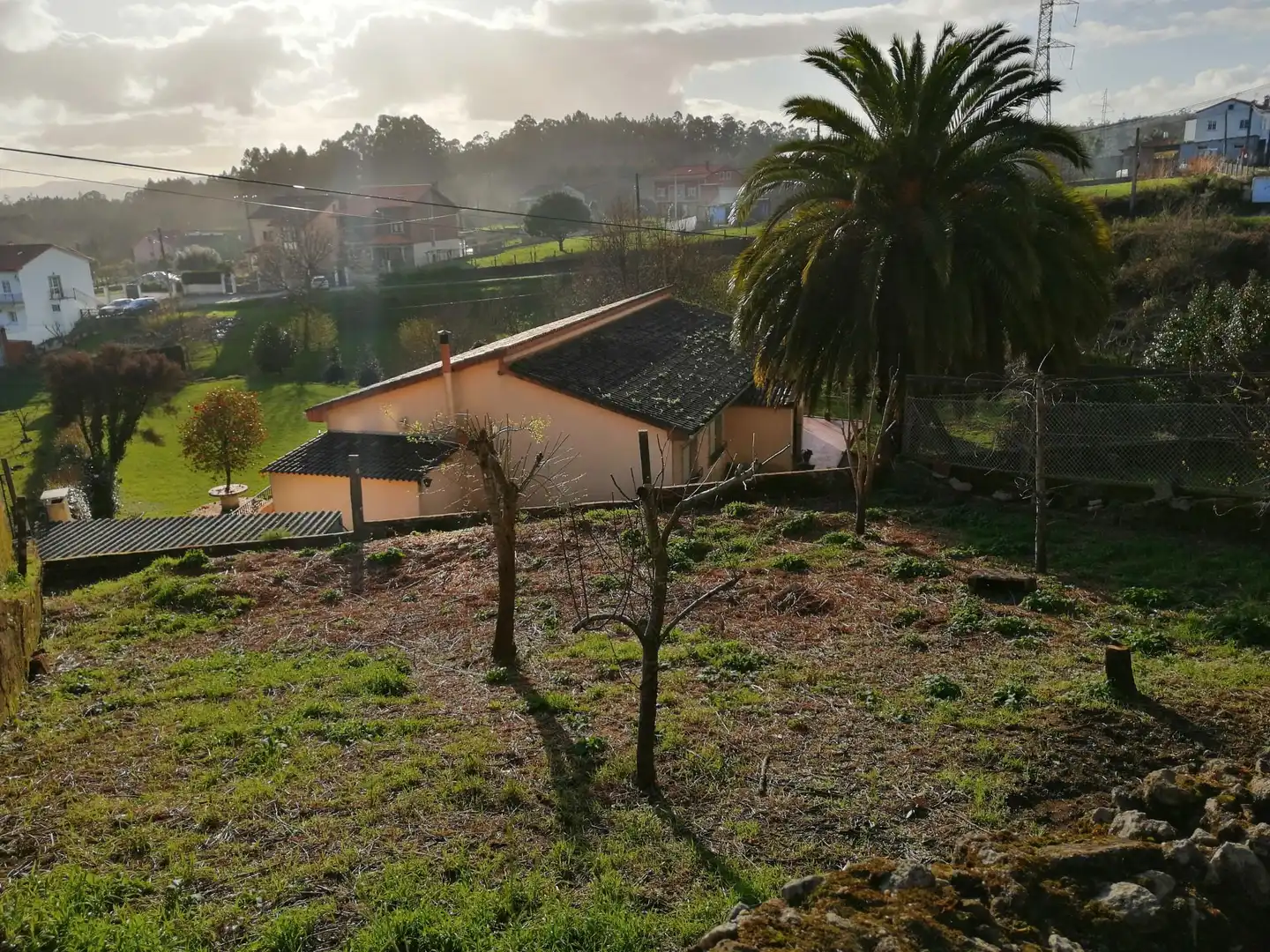 Vista exterior de Casa o chalet en venta en Santiago de Compostela  con Jardín privado, Terraza y Trastero