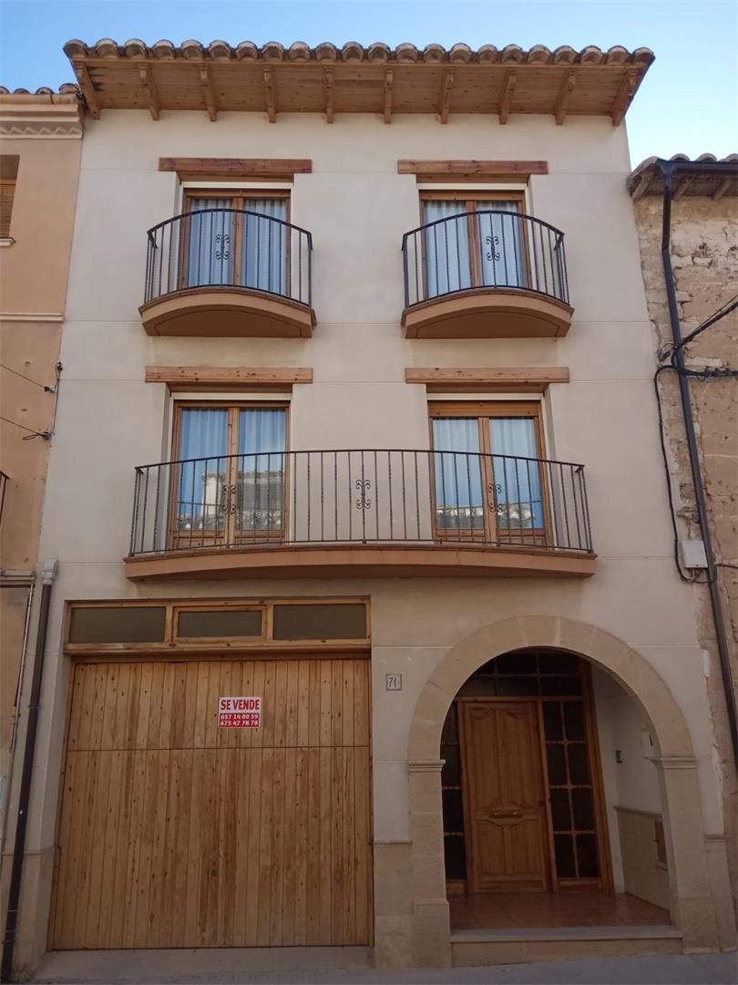 Terrassa de Casa adosada en venda en Mas de las Matas amb Calefacció, Parquet i Terrassa