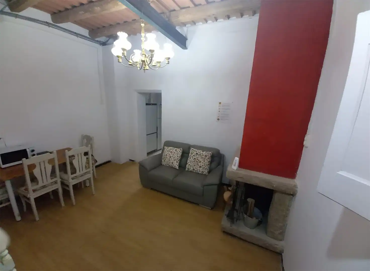 Zimmer in Carretera Banys, 6, Santa Coloma de Farners Wohnzimmer von Einfamilien-Reihenhaus zur untervermieten in Santa Coloma de Farners mit Heizung, Parkett und Möbliert