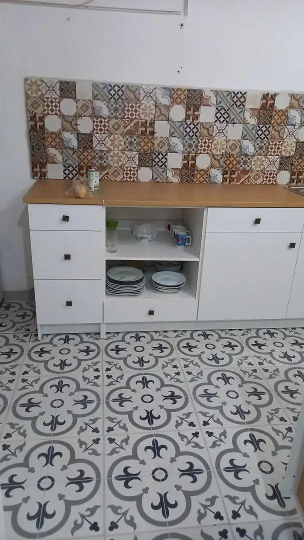 Zimmer in Carretera Banys, 6, Santa Coloma de Farners Küche von Einfamilien-Reihenhaus zur untervermieten in Santa Coloma de Farners mit Heizung, Parkett und Möbliert