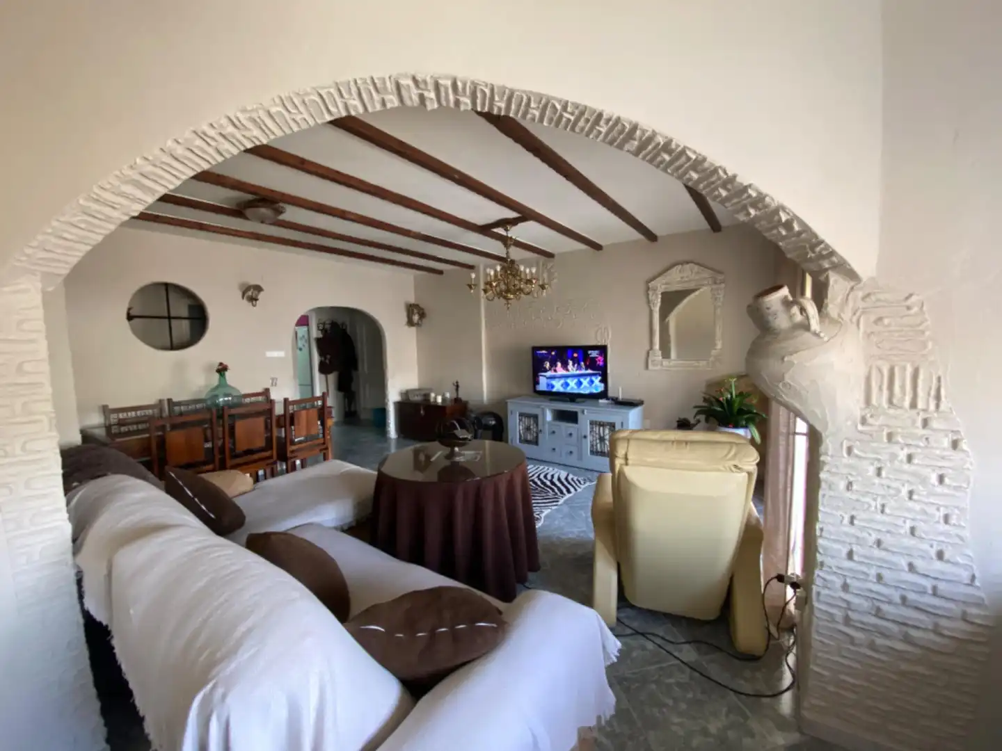 Flat for sale in Campos del Río Living room of Flat for sale in Campos del Río with Storage room, Oven and Balcony