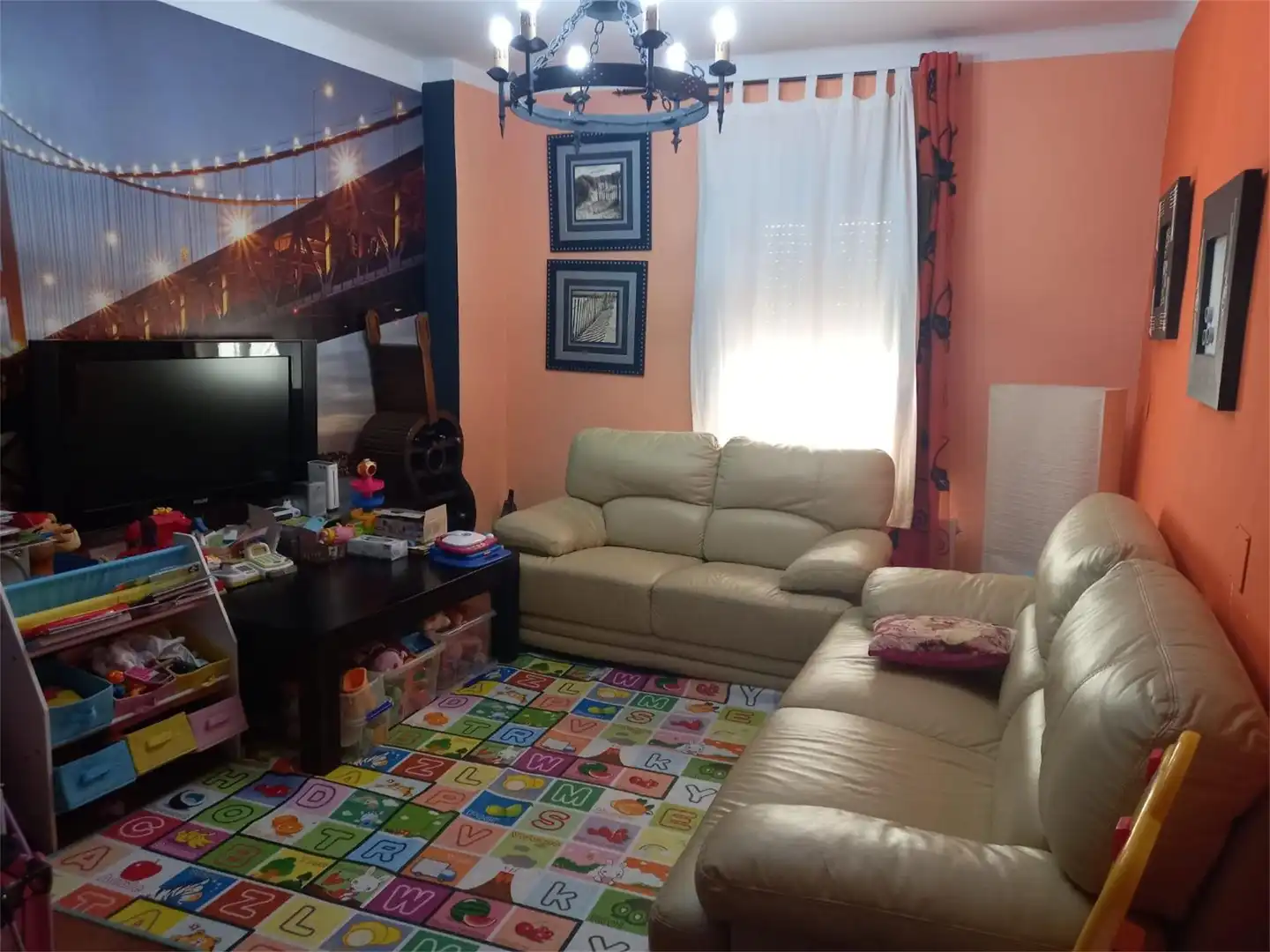 Living room of Detached homes for sale in Valverde de Júcar  with Balcony