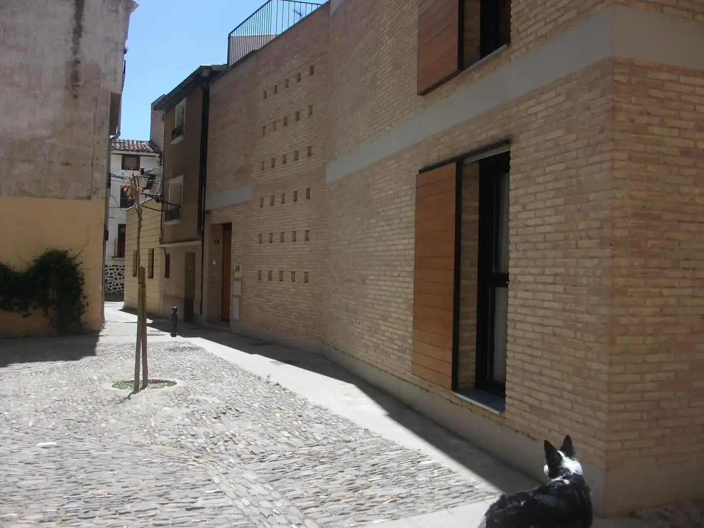Vista exterior de Casa adosada en venta en Fitero con Terraza y Balcón