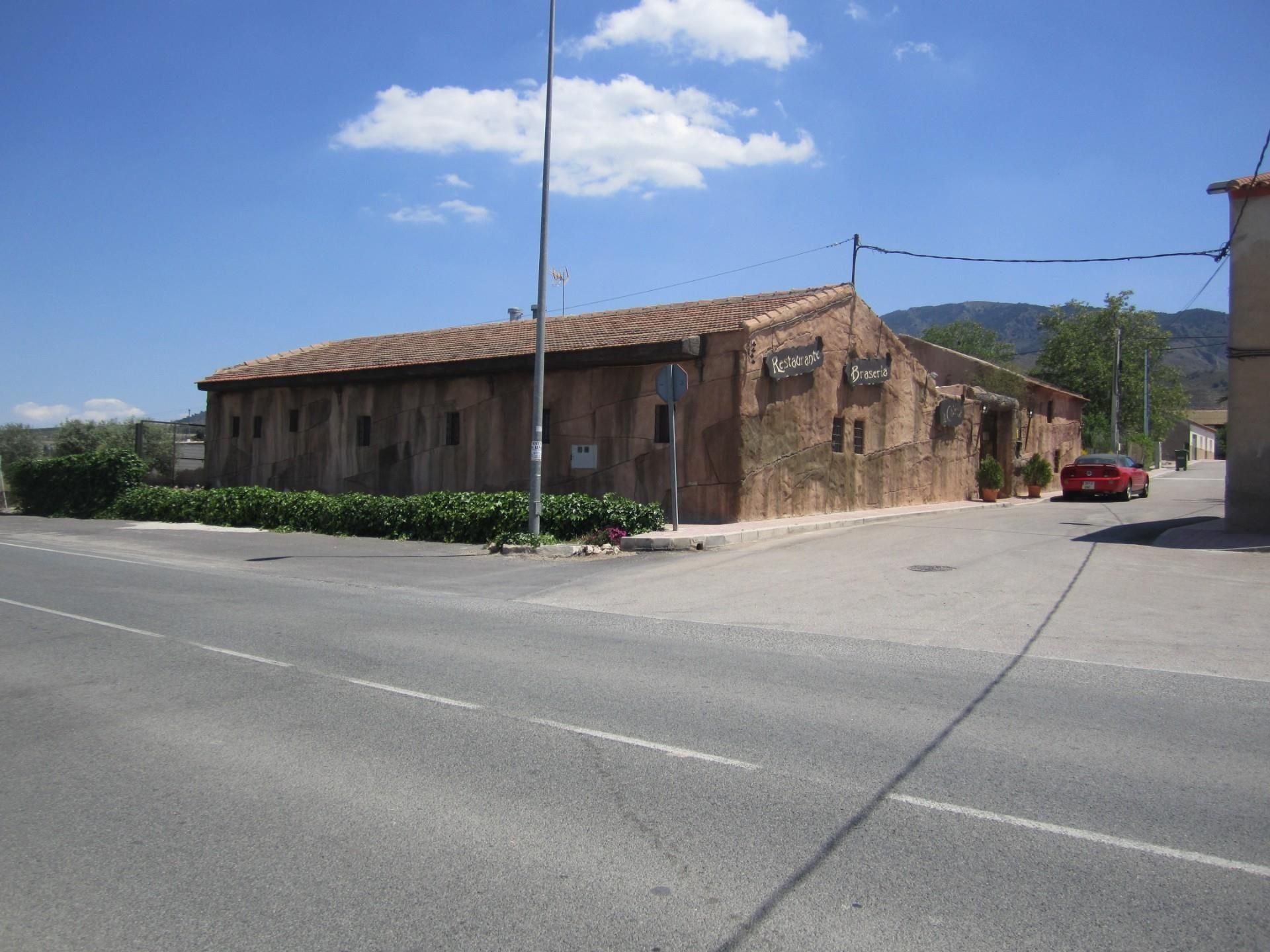 Vista exterior de Finca rústica en venda en Alhama de Murcia amb Aire condicionat, Terrassa i Piscina