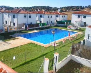 Swimming pool of Single-family semi-detached for sale in El Real de la Jara  with Private garden, Terrace and Swimming Pool