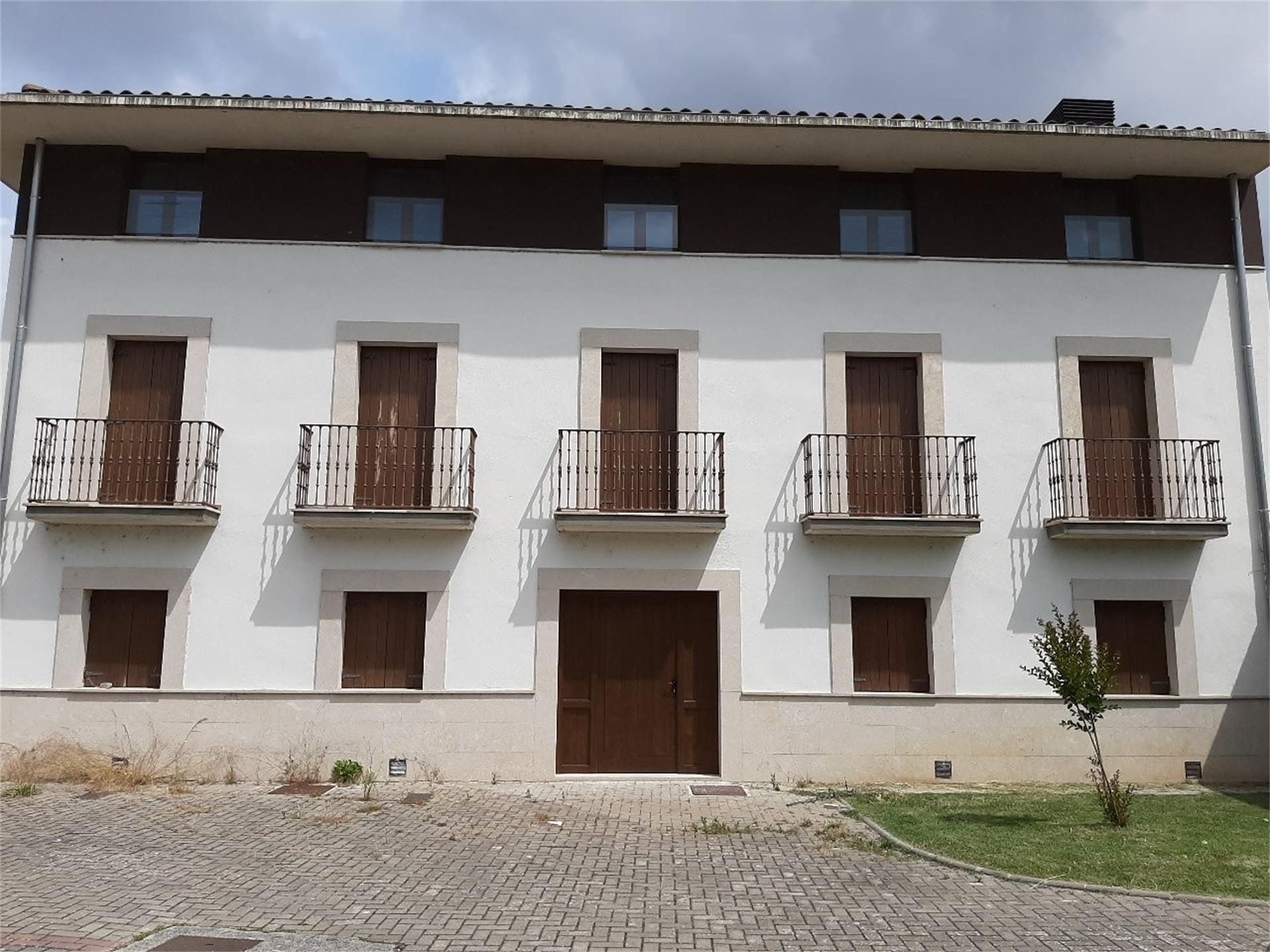 Exterior view of Single-family semi-detached for sale in Cendea de Olza / Oltza Zendea  with Heating, Parquet flooring and Terrace