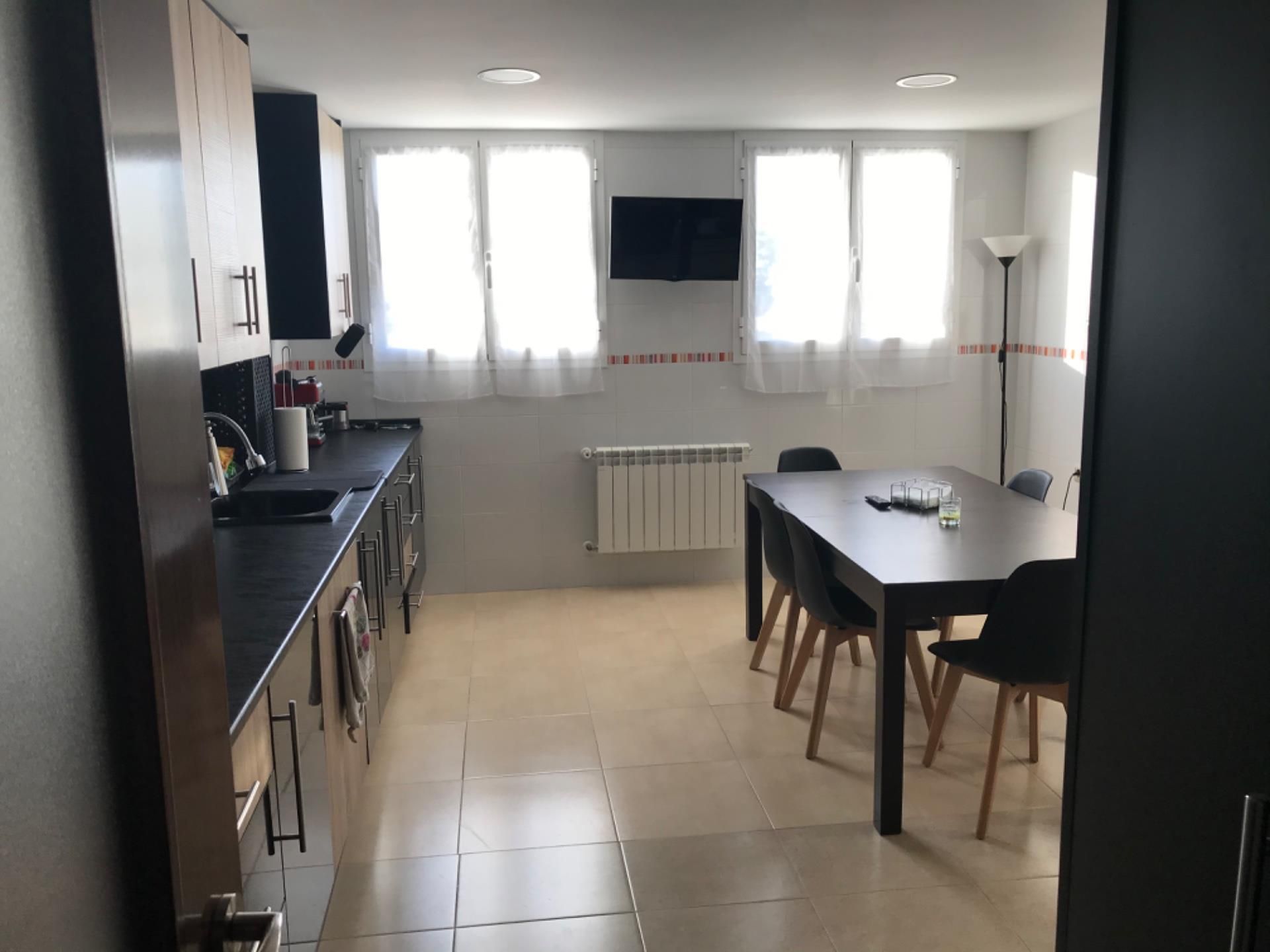 Kitchen of Single-family semi-detached for sale in Villarrobledo  with Heating, Private garden and Terrace
