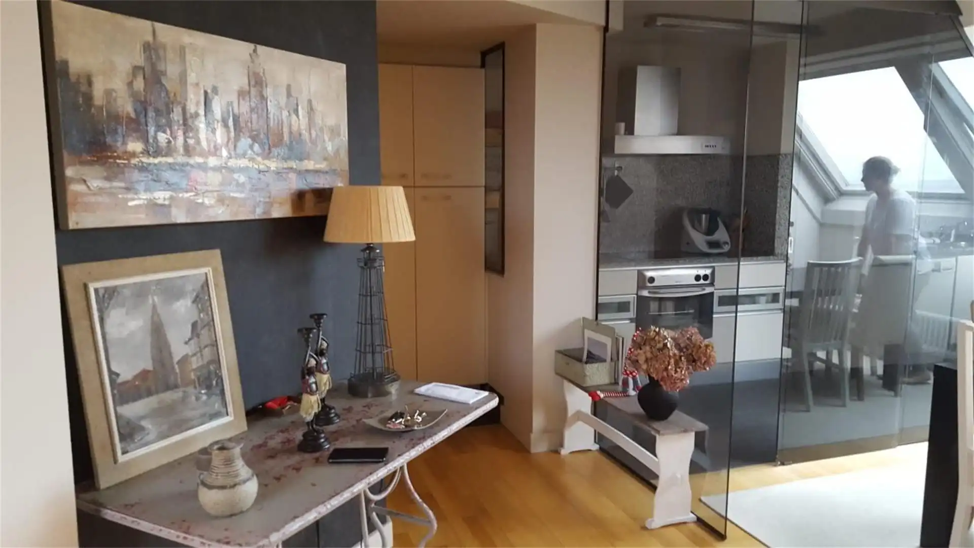 Attic for sale in Auditorio - Seminario - Parque de Invierno Living room of Attic for sale in Oviedo with Terrace