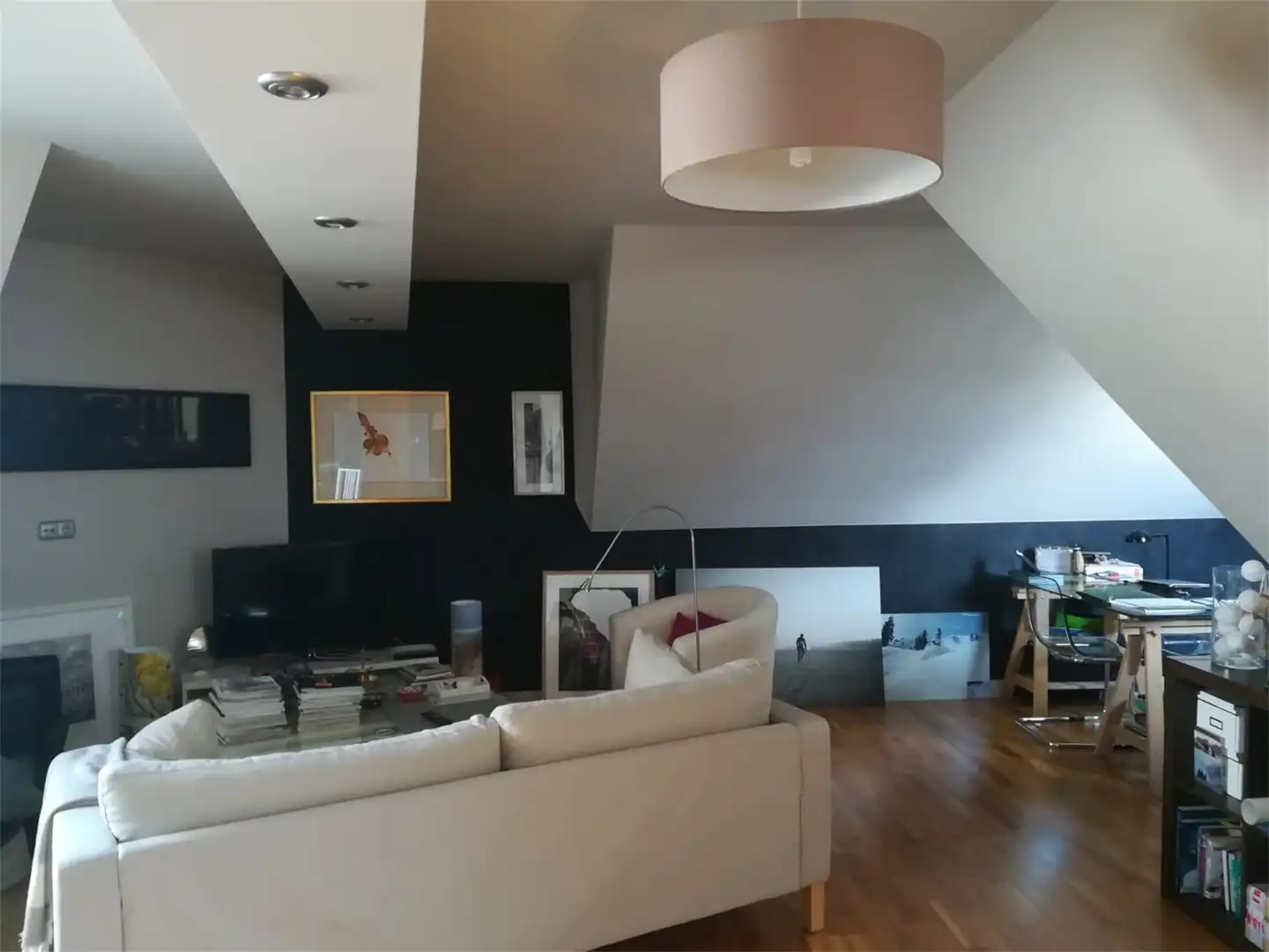 Attic for sale in Auditorio - Seminario - Parque de Invierno Living room of Attic for sale in Oviedo with Terrace