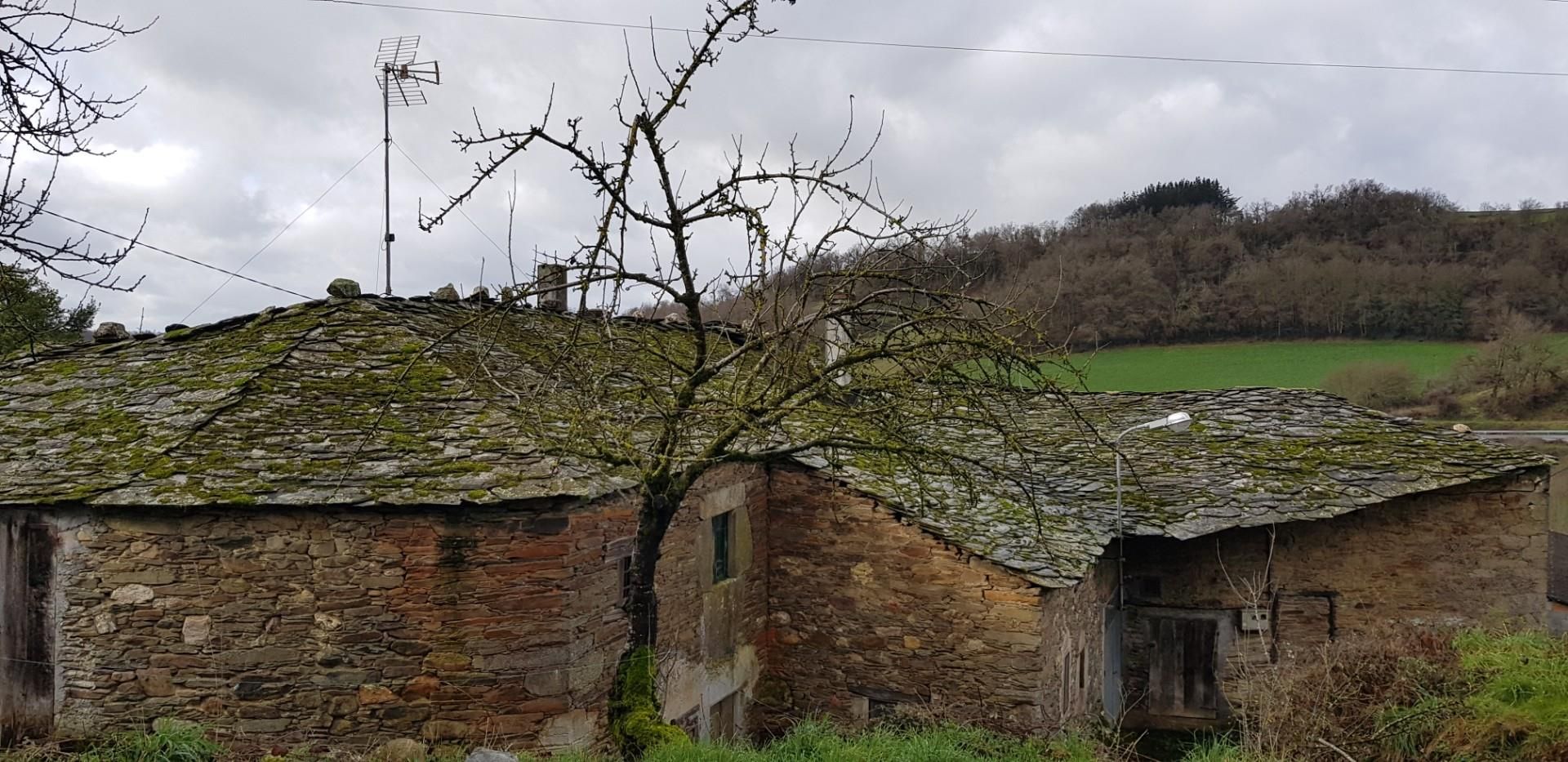 Exterior view of Country house for sale in Láncara  with Private garden, Terrace and Storage room