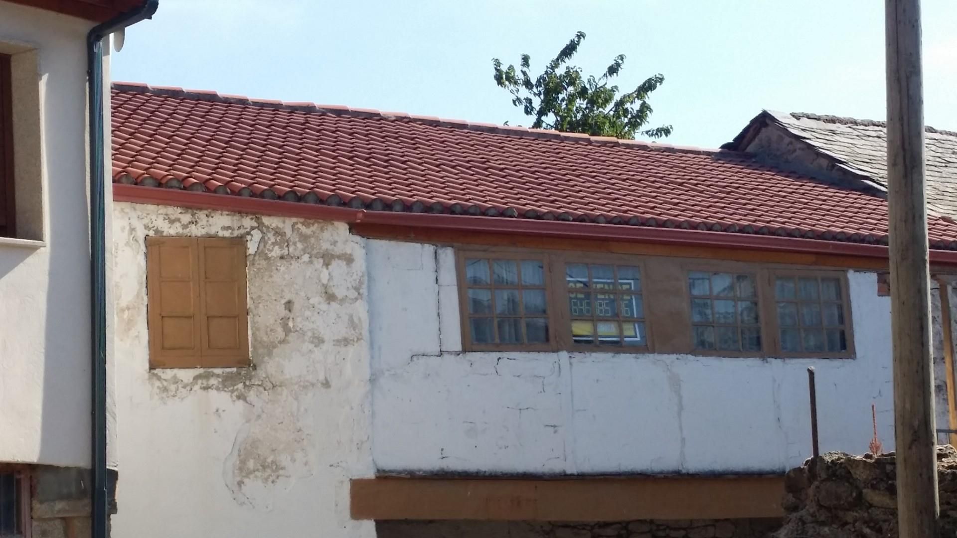 Vista exterior de Finca rústica en venda en A Mezquita  amb Traster