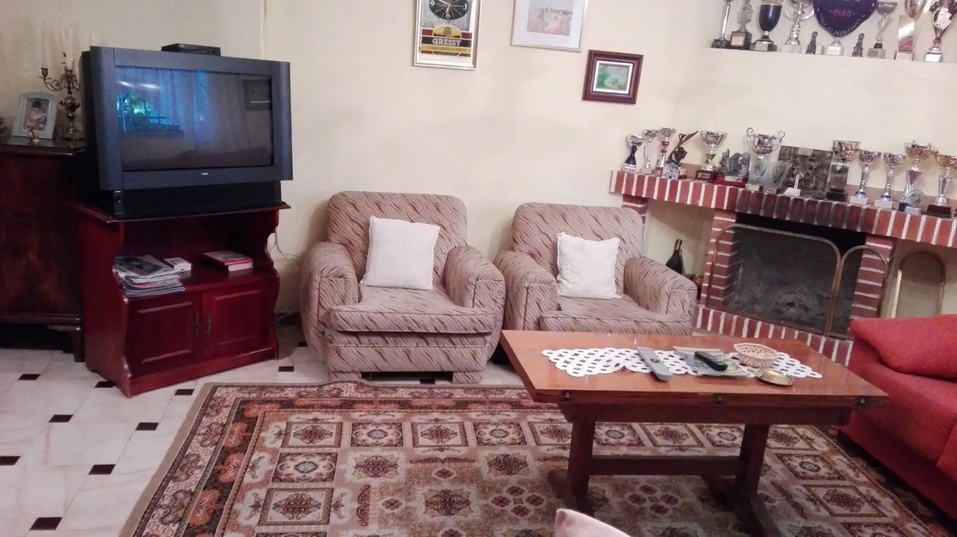 Casa o chalet en venta en Calle Isabel II, 17, Valle de Oca Sala de estar de Casa o chalet en venta en Valle de Oca con Jardín privado, Amueblado y Horno