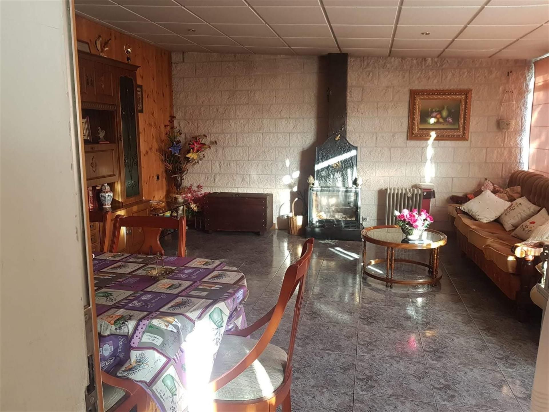 Living room of Single-family semi-detached for sale in Navaleno  with Heating, Private garden and Terrace