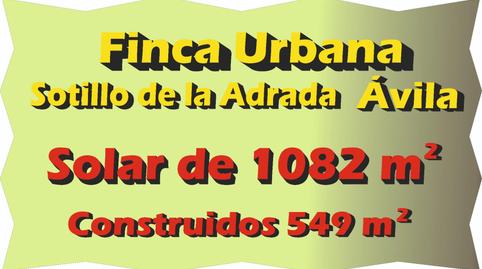 Foto 2 de Casa adosada en venda a Calle Don Manuel Sánchez Saugar, 16, Sotillo de la Adrada, Ávila