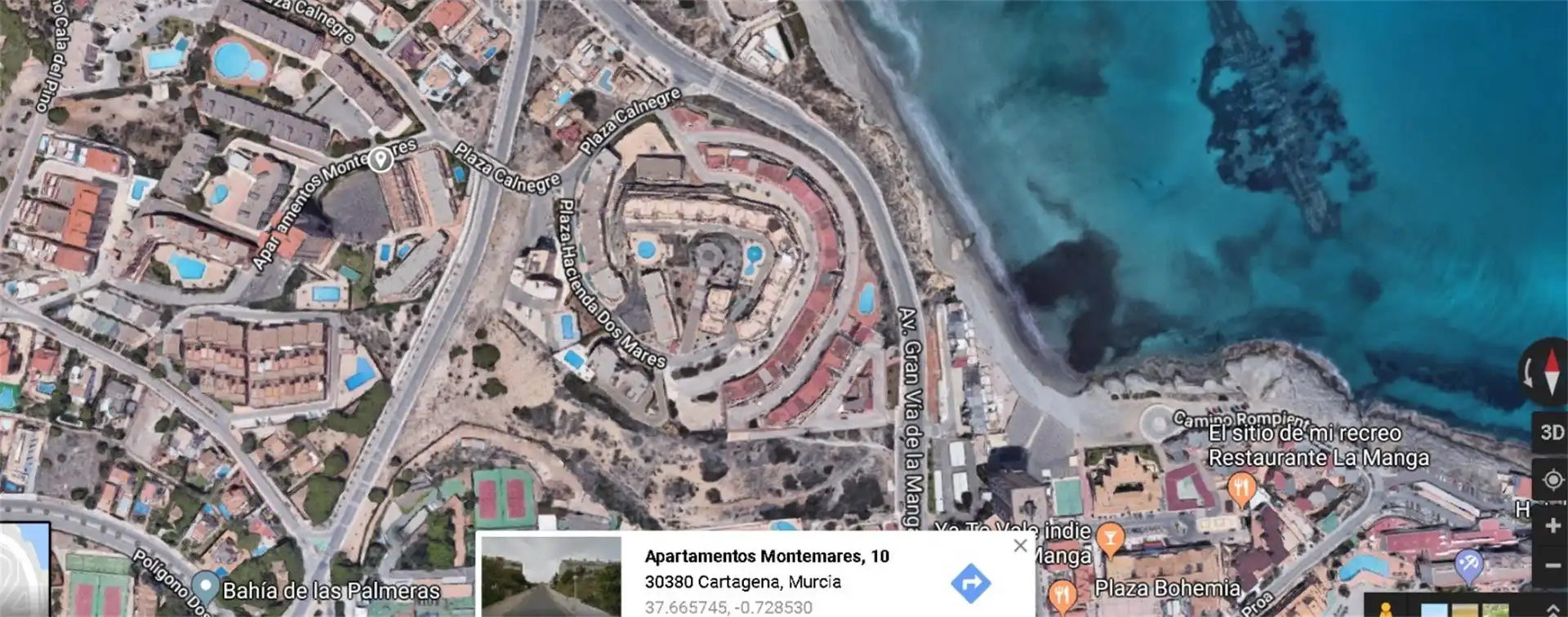 Exterior view of Garage for sale in La Manga del Mar Menor