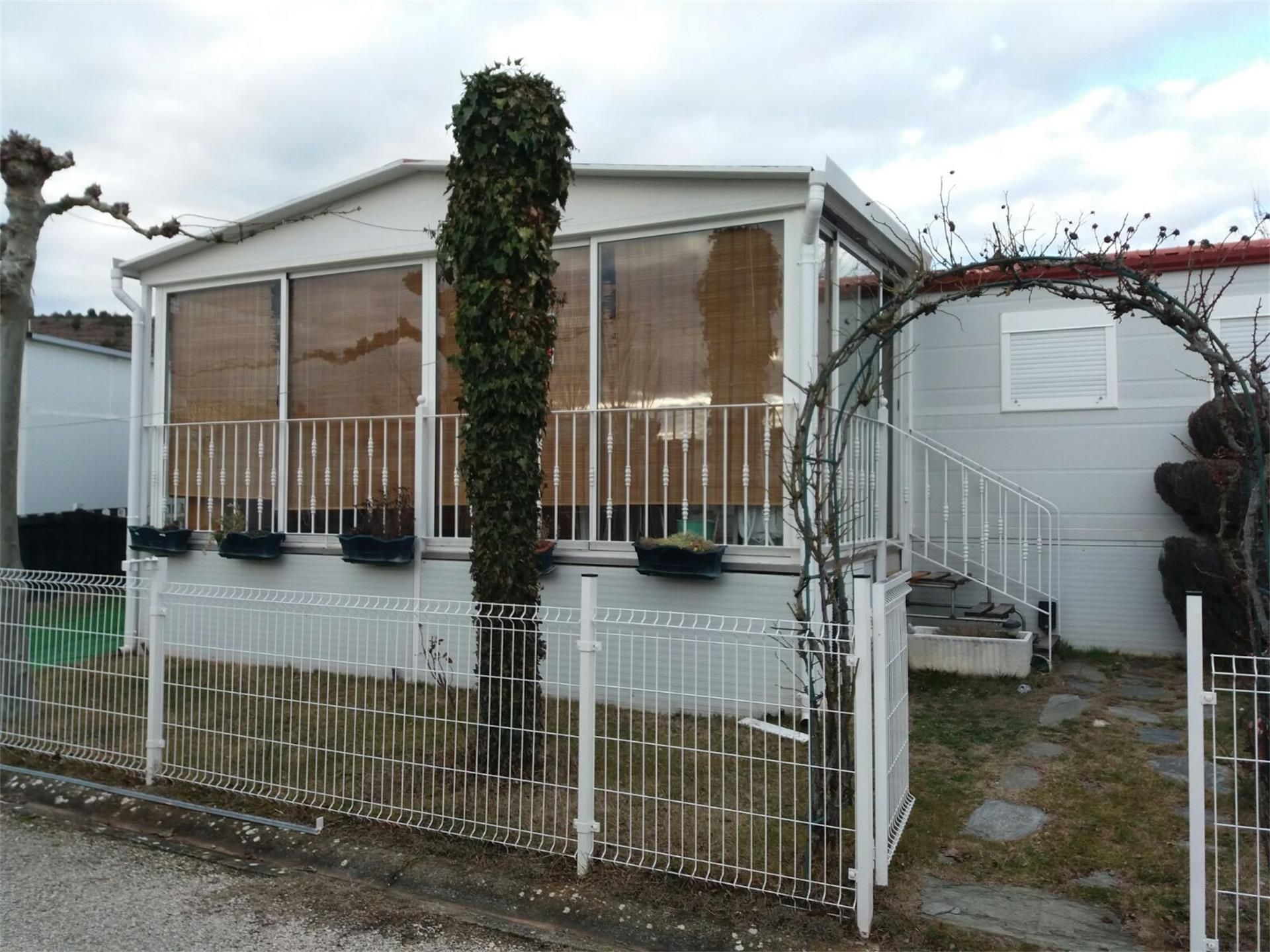 Exterior view of House or chalet for sale in Covarrubias  with Heating, Parquet flooring and Furnished