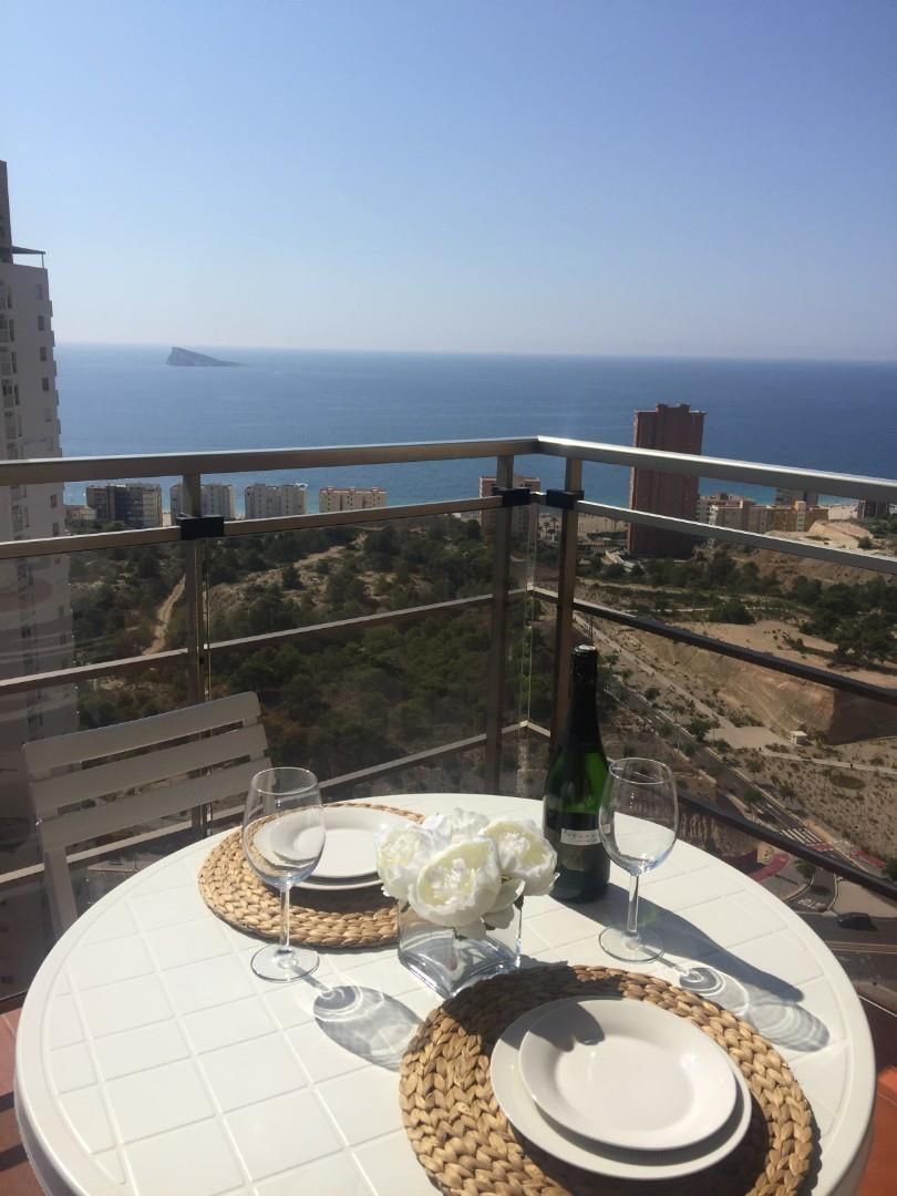 Terrace of Apartment for sale in Benidorm  with Air Conditioner, Terrace and Swimming Pool
