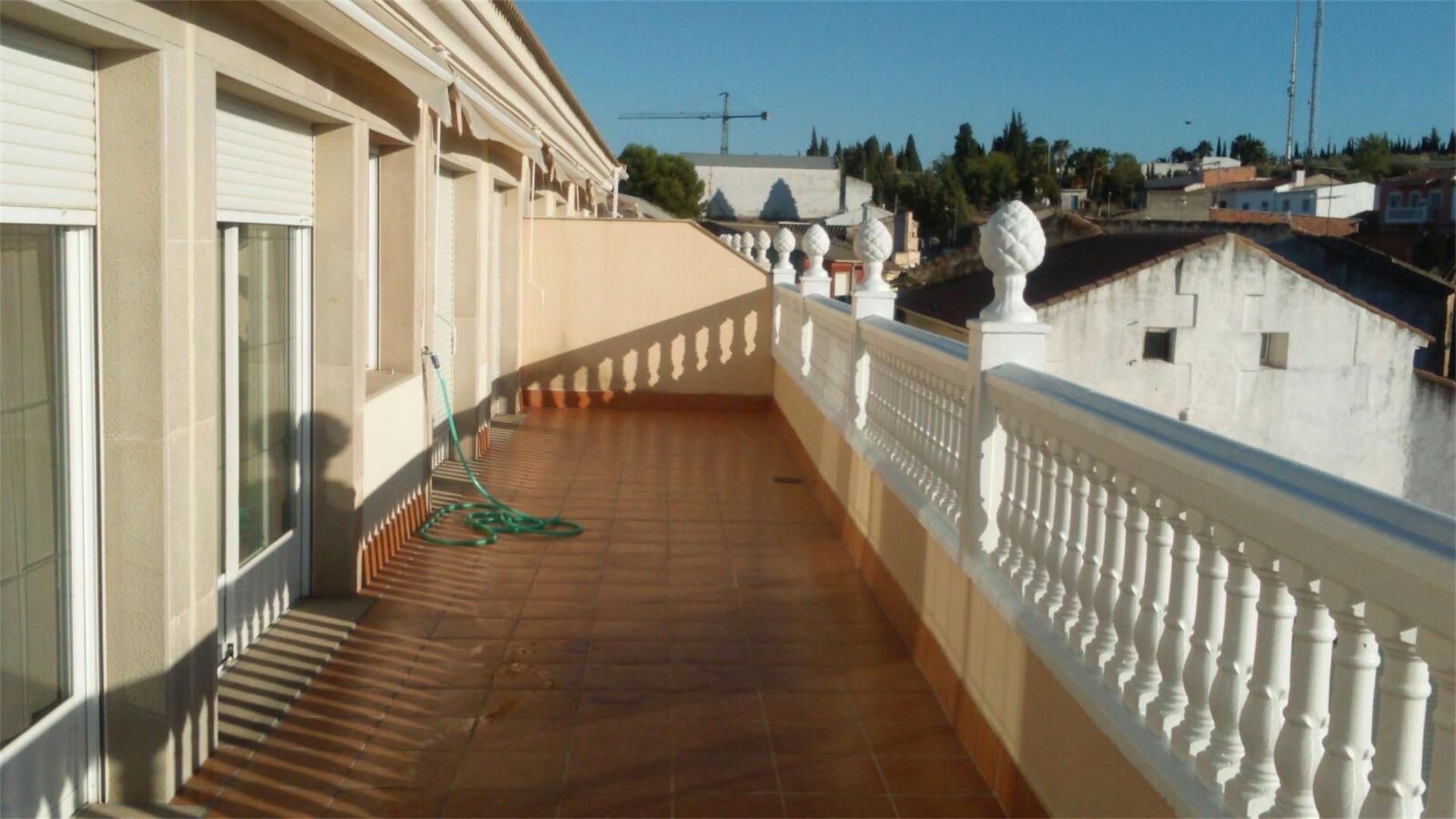 Terrasse von Dachboden zum verkauf in Mengíbar mit Klimaanlage, Heizung und Parkett