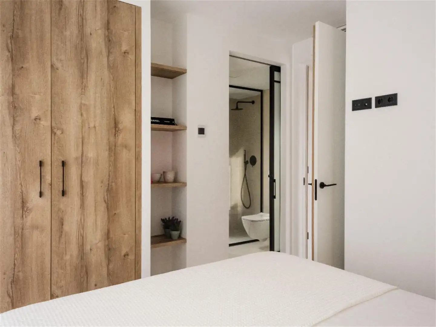 Wohnung zum Verkauf in Carrer Can Ferran, 42, Cala Vedella - Cala Tarida Schlafzimmer von Wohnung zum Verkauf in Sant Josep de sa Talaia mit Klimaanlage, Heizung und Privatgarten