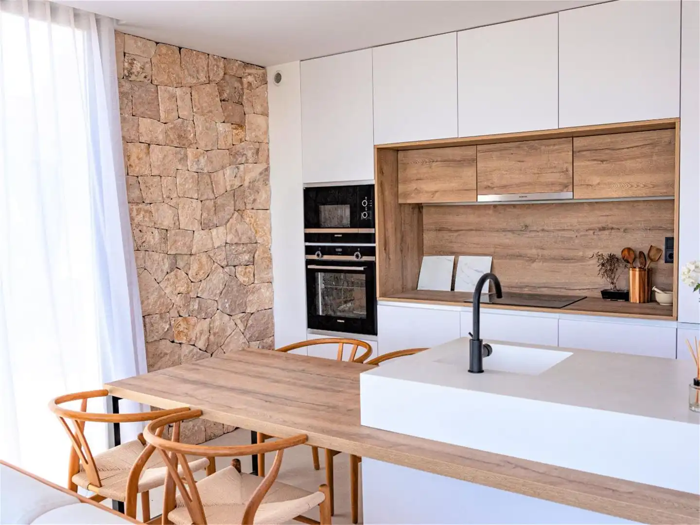 Wohnung zum Verkauf in Carrer Can Ferran, 42, Cala Vedella - Cala Tarida Küche von Wohnung zum Verkauf in Sant Josep de sa Talaia mit Klimaanlage, Heizung und Privatgarten