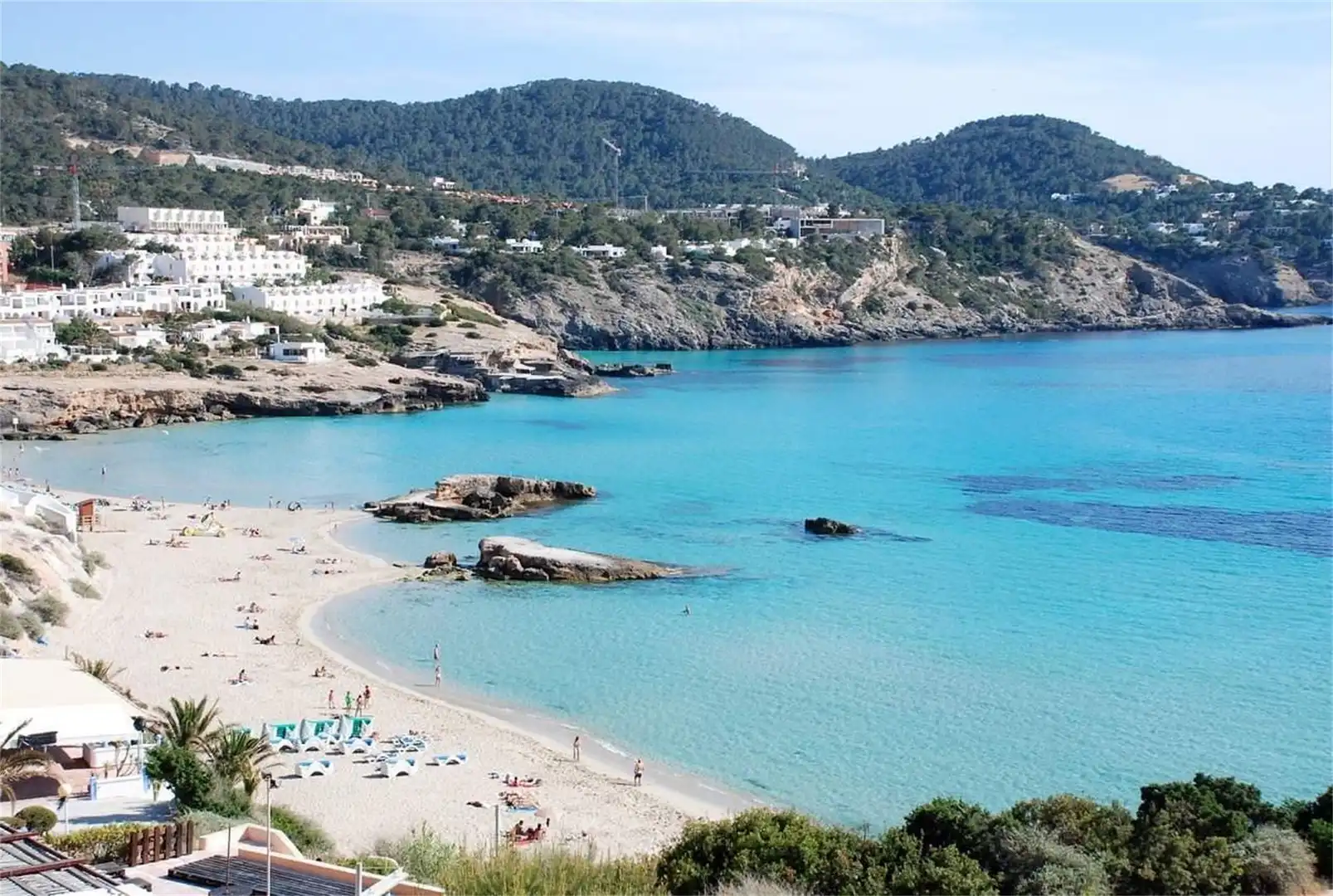 Wohnung zum Verkauf in Carrer Can Ferran, 42, Cala Vedella - Cala Tarida Außenansicht von Wohnung zum Verkauf in Sant Josep de sa Talaia mit Klimaanlage, Heizung und Privatgarten