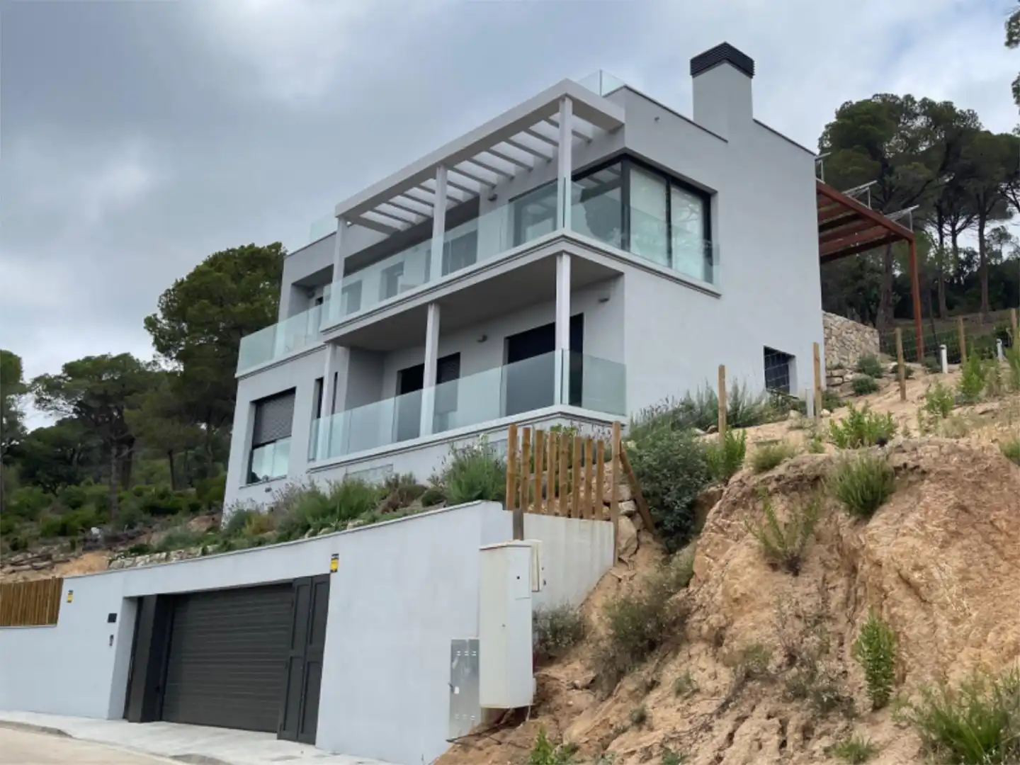 Piso en venta en Carrer València, 58, Lloret Verd - Els Pinars Vista exterior de Piso en venta en Lloret de Mar con Aire acondicionado, Calefacción y Jardín privado