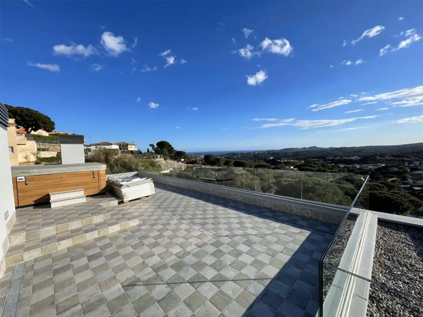 Piso en venta en Carrer València, 58, Lloret Verd - Els Pinars Terraza de Piso en venta en Lloret de Mar con Aire acondicionado, Calefacción y Jardín privado