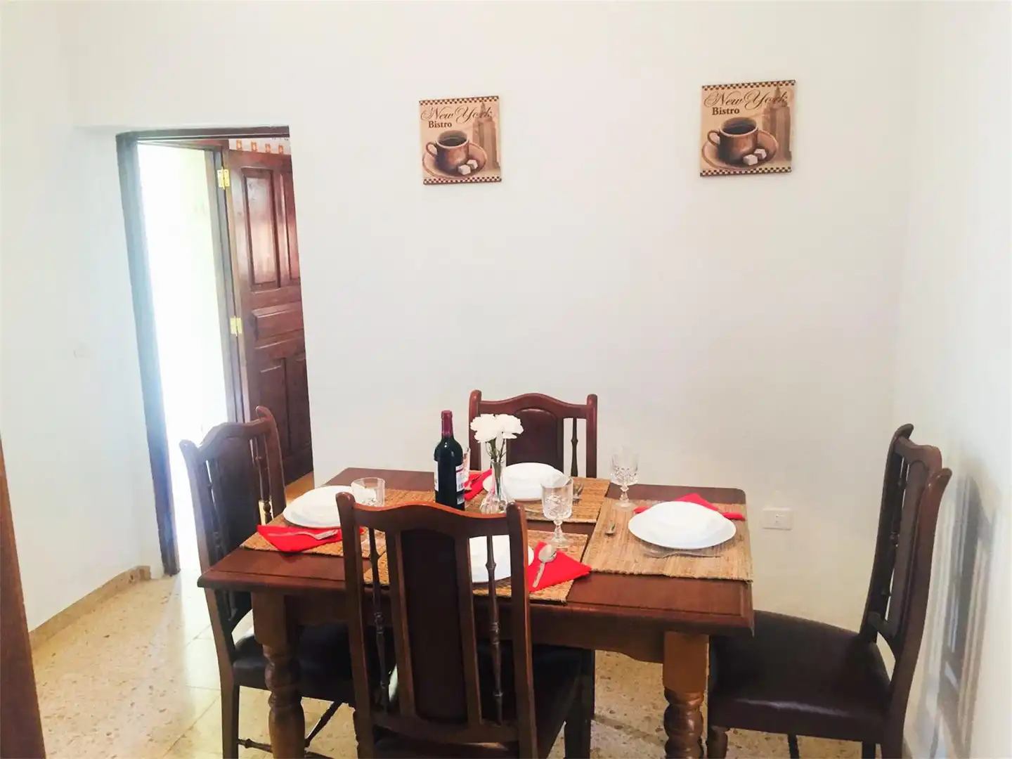 Piso en venta en Plaza San Isidro, Punta del Hidalgo Comedor de Piso en venta en San Cristóbal de la Laguna con Jardín privado, Terraza y Trastero