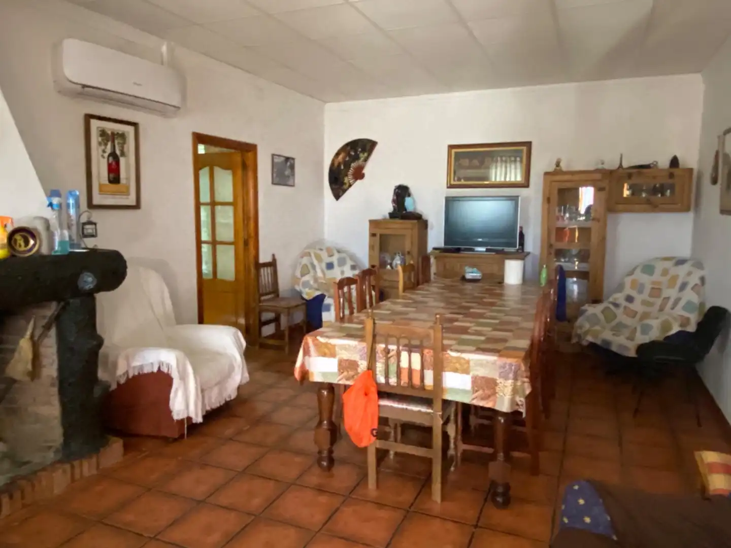 Esszimmer von Country house zum Verkauf in Andújar mit Klimaanlage