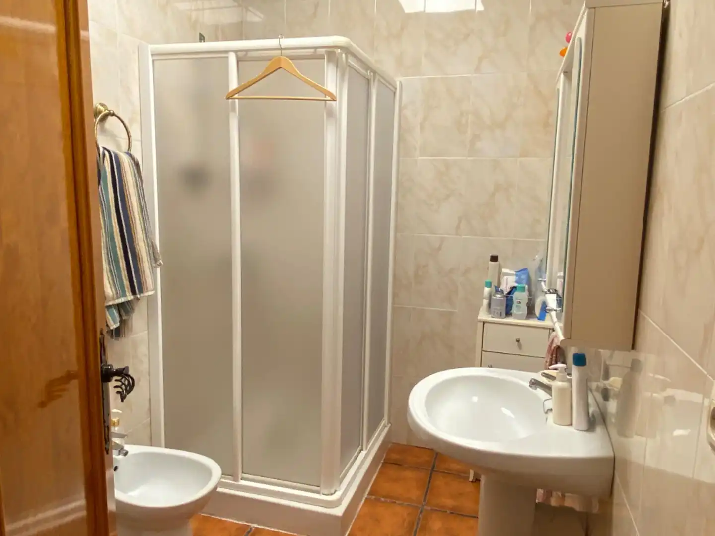 Badezimmer von Country house zum Verkauf in Andújar mit Klimaanlage