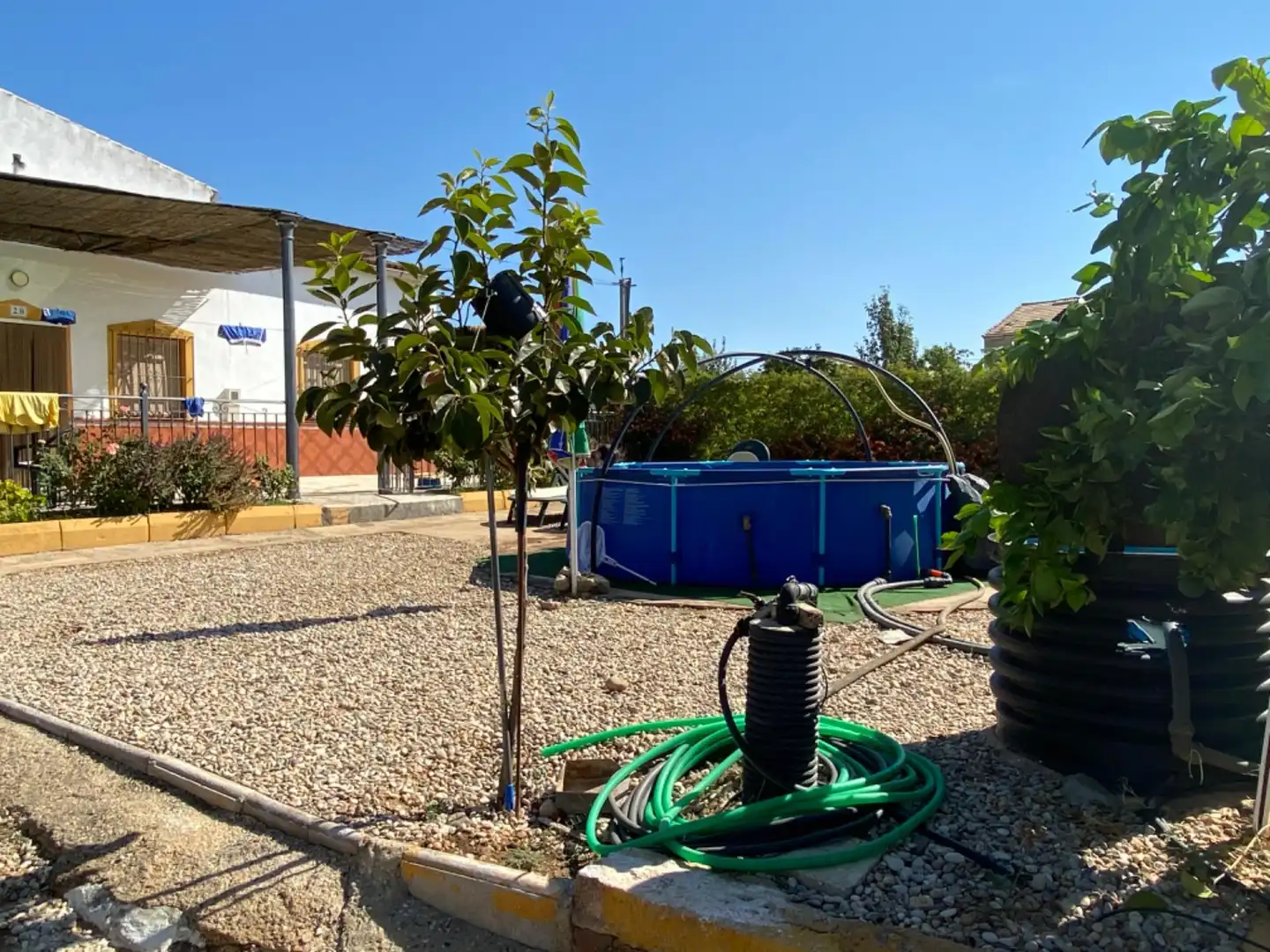 Schwimmbecken von Country house zum Verkauf in Andújar mit Klimaanlage