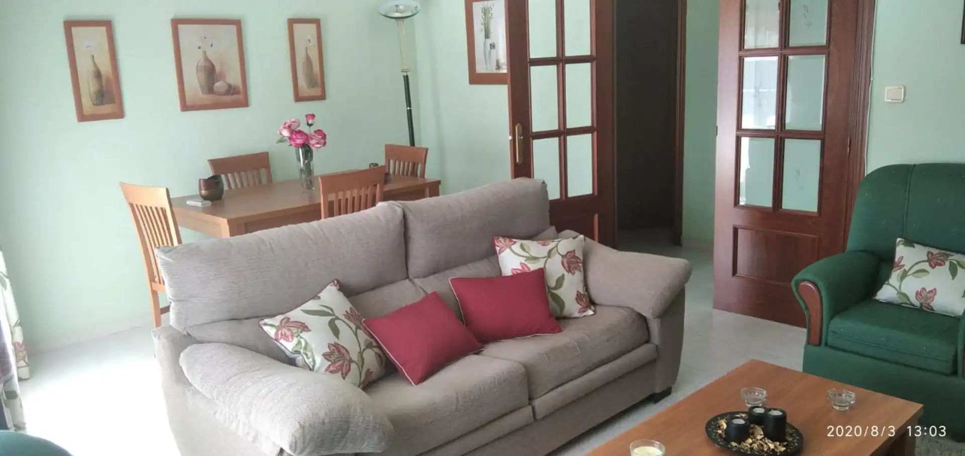 Wohnzimmer von Wohnung zum Verkauf in Perales del Puerto mit Klimaanlage, Terrasse und Abstellraum