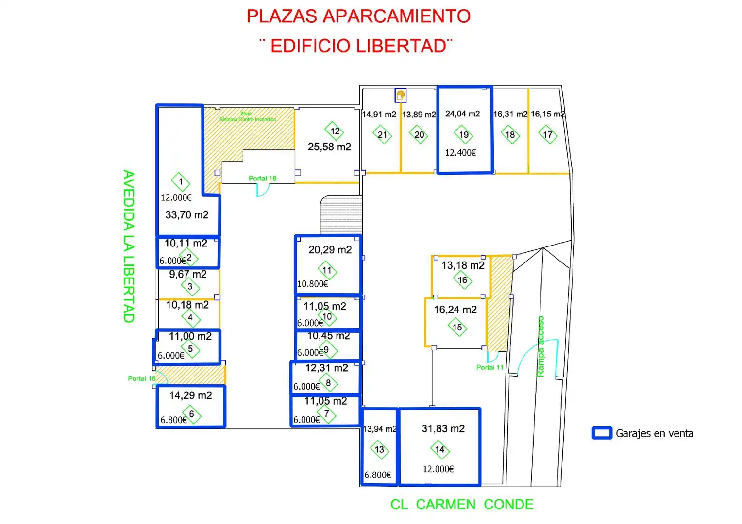 Garatge en venda a Calle Carmen Conde, Cehegín Garatge en venda en Cehegín