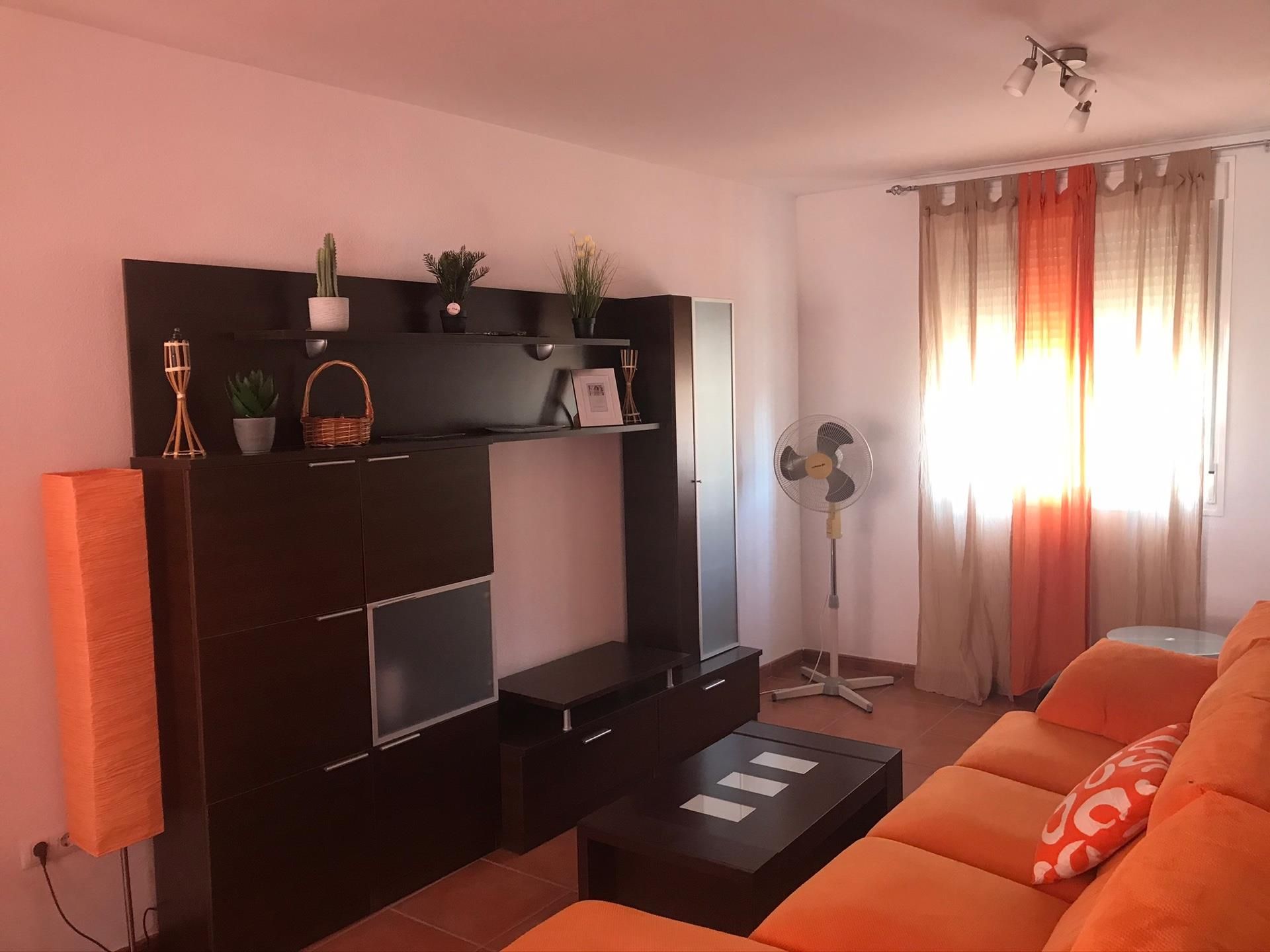 Living room of Single-family semi-detached for sale in Guadalcázar  with Air Conditioner, Terrace and Swimming Pool