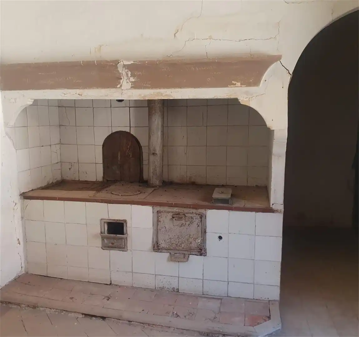 Finca rústica en venta en Calle Maestro Don Cristóbal, 15, Manzanares Cocina de Finca rústica en venta en Manzanares con Balcón