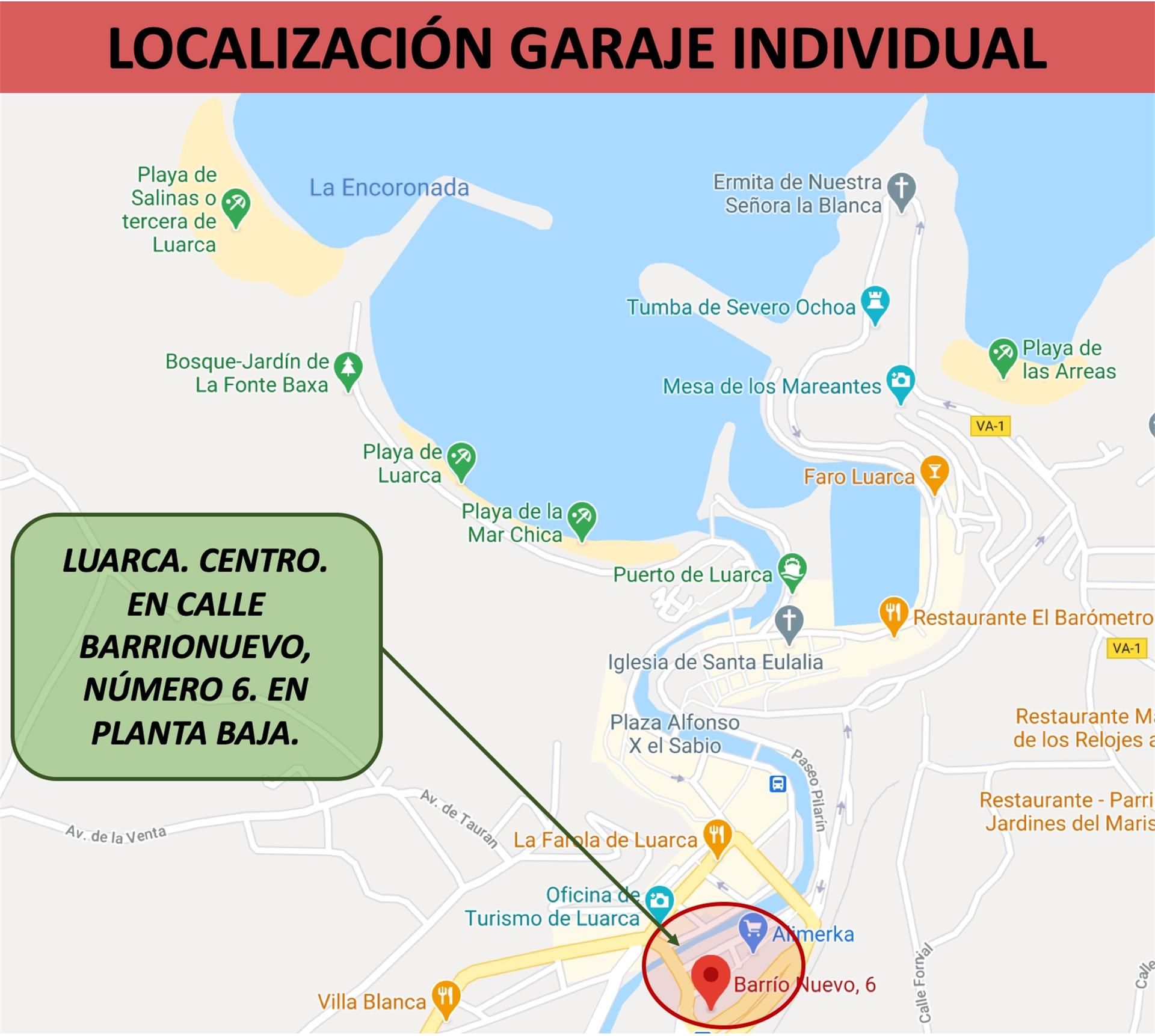 Parking of Garage for sale in Valdés - Luarca