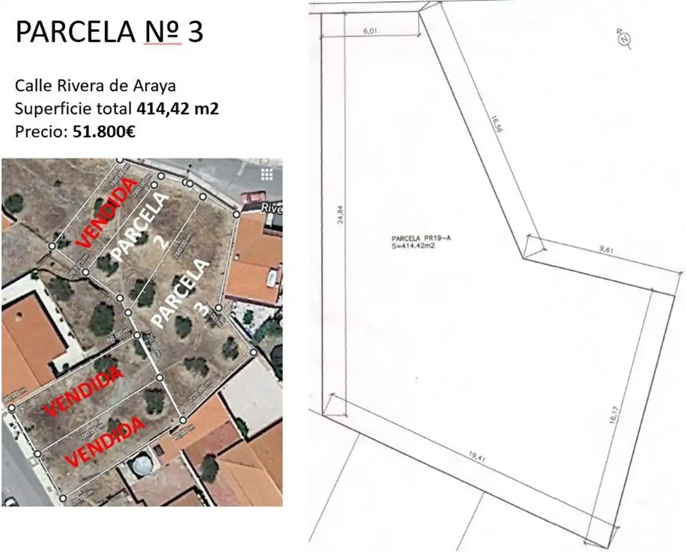 Terreno en venta en Garrovillas de Alconétar