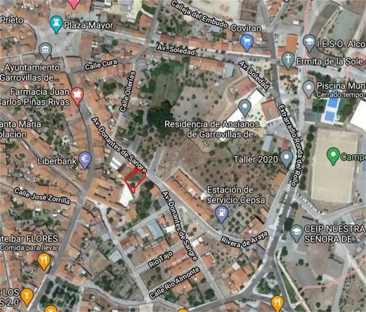 Terreno en venta en Garrovillas de Alconétar