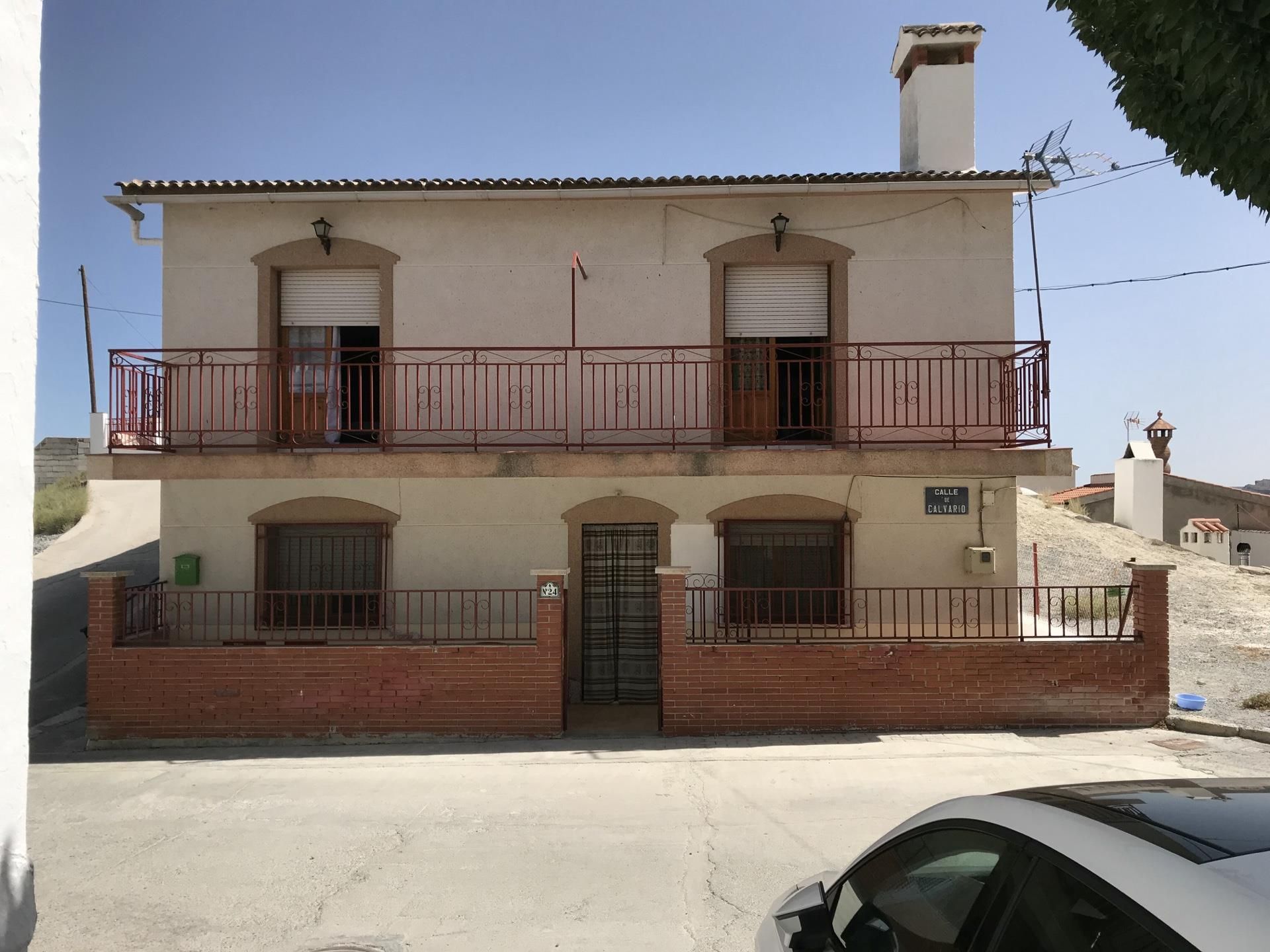 Vista exterior de Casa o xalet en venda en Dehesas de Guadix