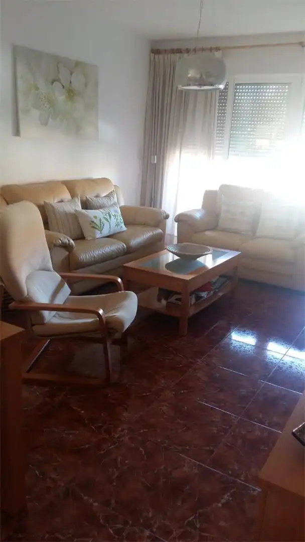 Piso en venta en Calle Ángel, Manuel Sala de estar de Piso en venta en Manuel con Aire acondicionado, Calefacción y Terraza